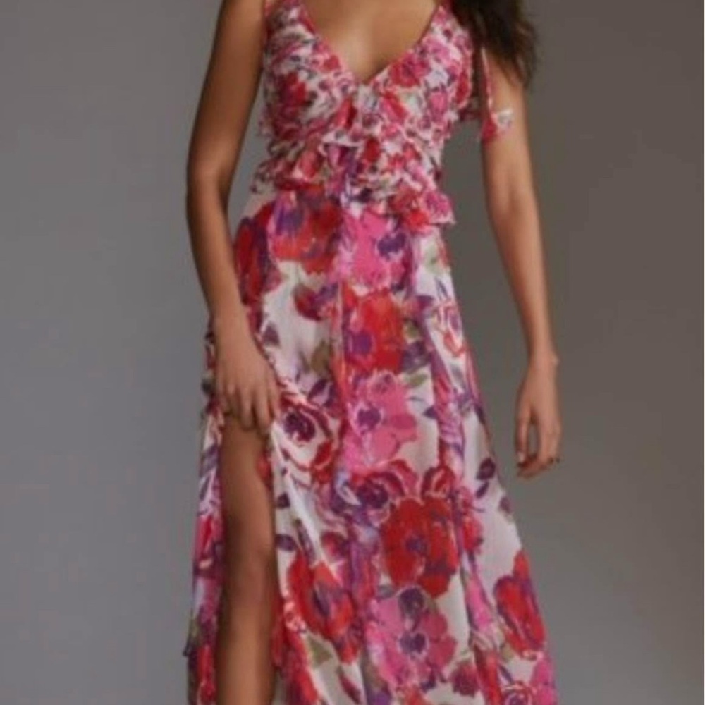 Floral Pink Dress